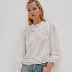 Rails bluse - Reyna white