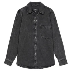 Rails skjorte - Atticus washed black