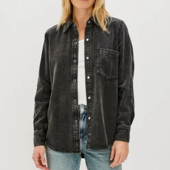 Rails skjorte - Atticus washed black