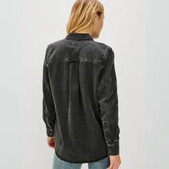 Rails skjorte - Atticus washed black