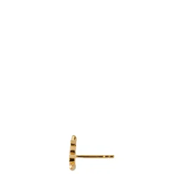 Stine A - 1335 Flow With Three Stones guldbelagt