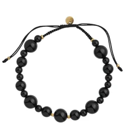 Stine A armbånd - 3217 Cherrie Bon Bon black onyx