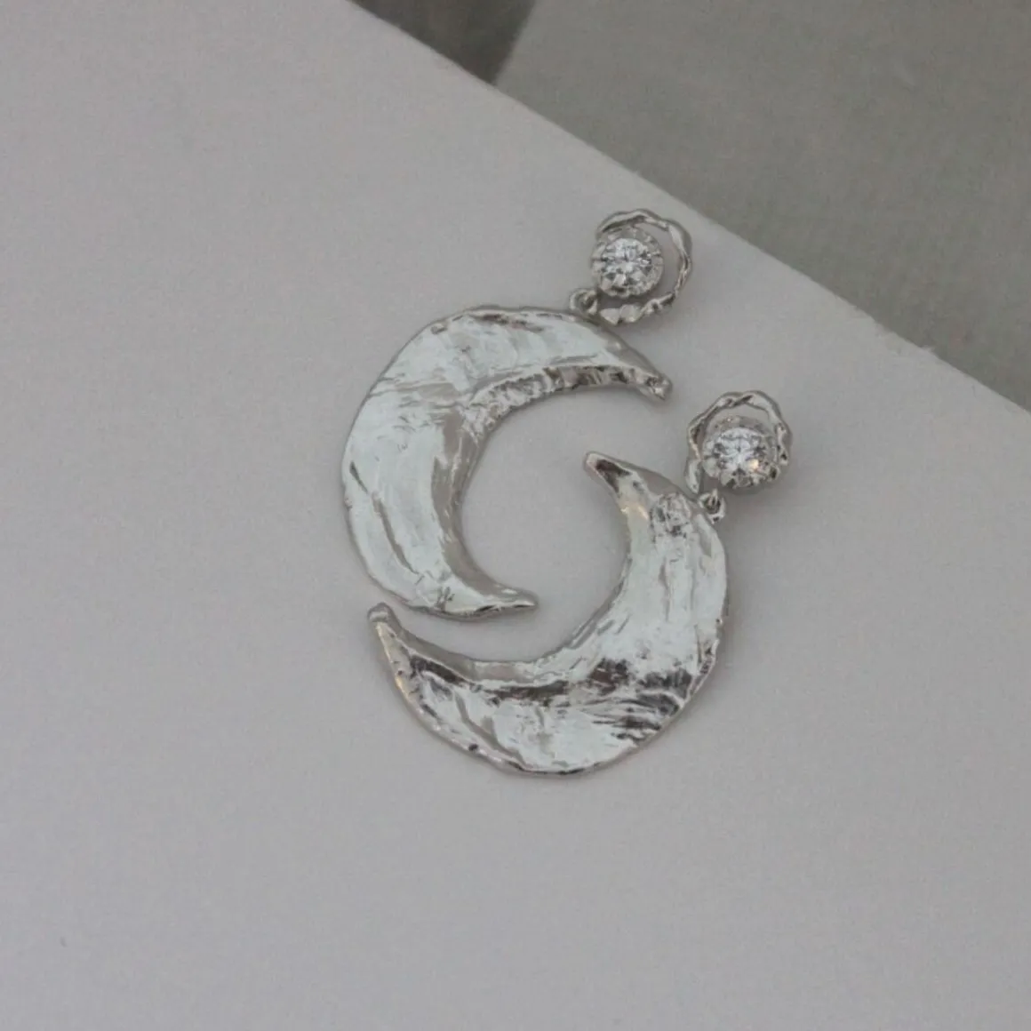 Stine A ørering - 1408 Claire De Lune sølv