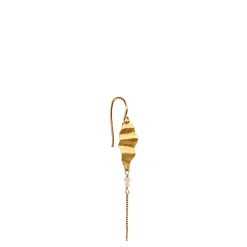 Stine A ørering - 1402 Cleo With Chain guldbelagt