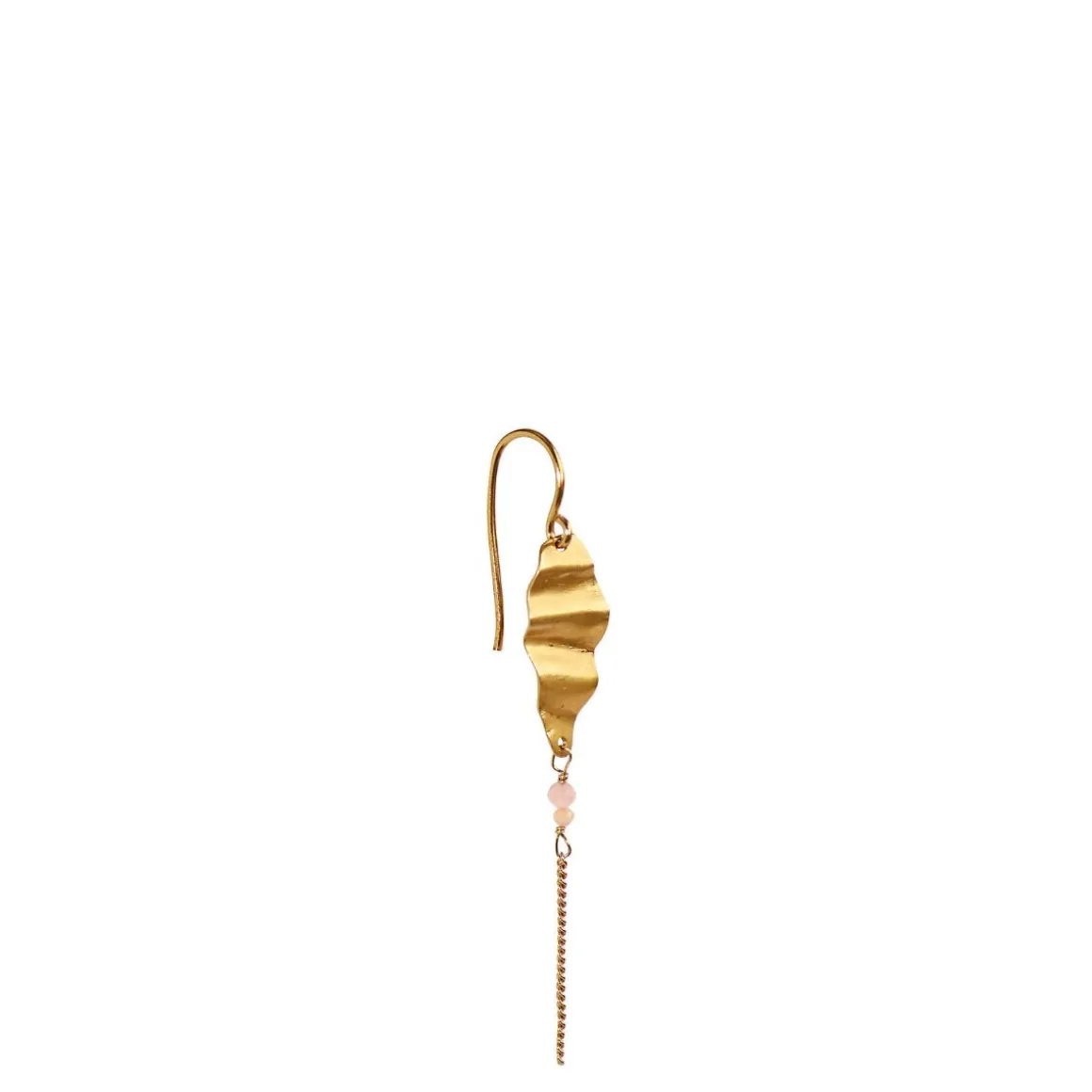 Stine A ørering - 1402 Cleo With Chain guldbelagt