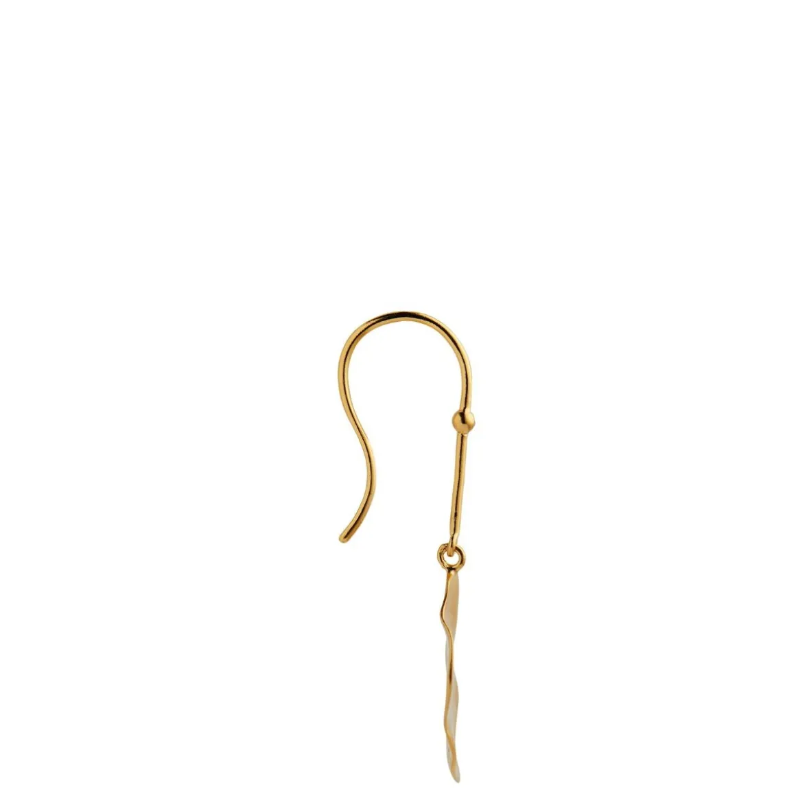 Stine A ørering - 1341 Hook W. Golden Reflection Moon guldbelagt