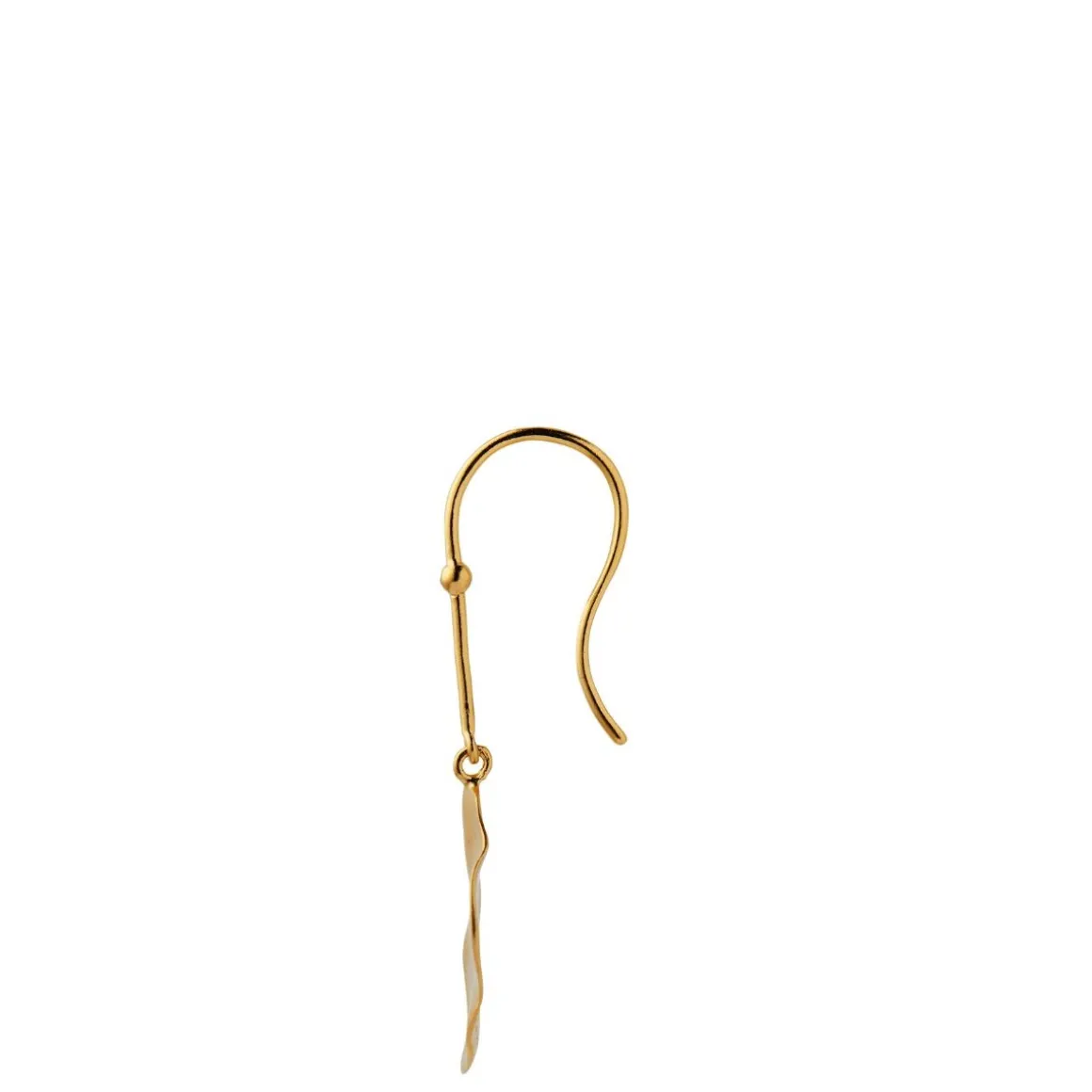 Stine A ørering - 1341 Hook W. Golden Reflection Moon guldbelagt