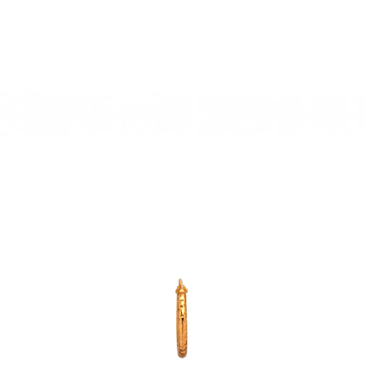 Stine A ørering - 1094 Petit Tinsel Creol guldbelagt