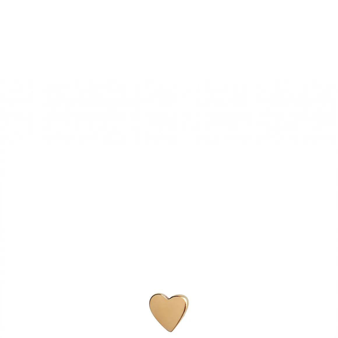 Stine A ørestik - 1016 Petit Love Heart guldbelagt