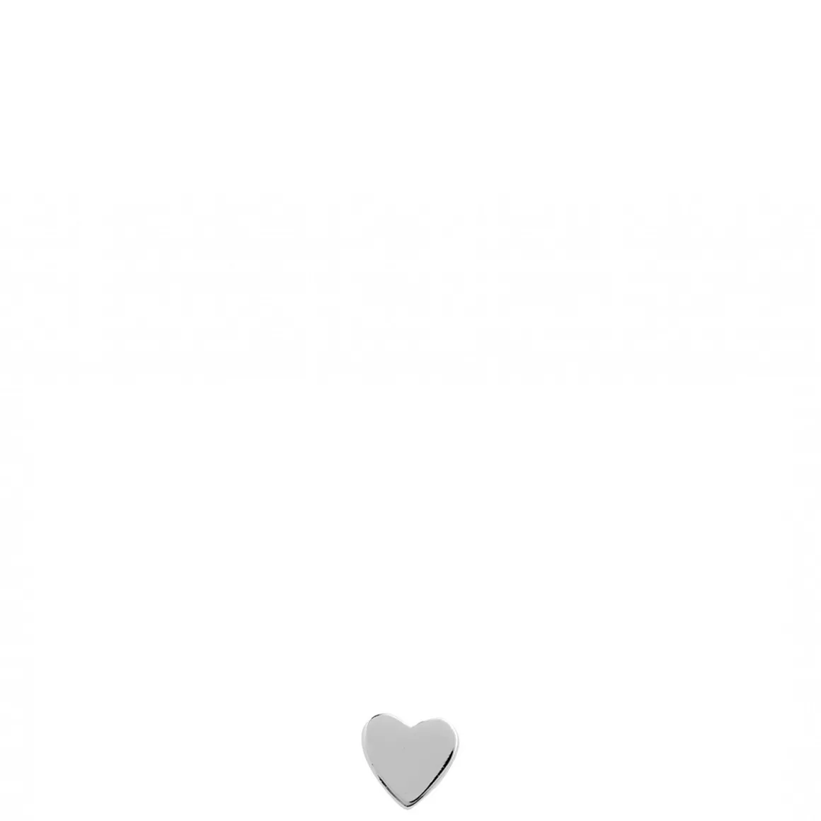 Stine A ørestik - 1016 Petit Love Heart sølv