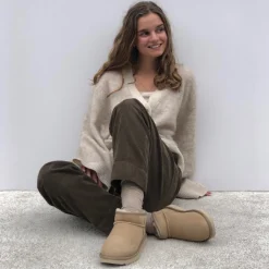 Ugg støvler - Classic Ultra Mini sand